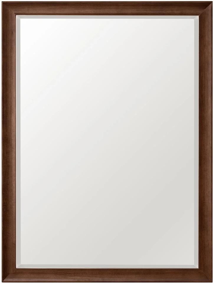 Mirrors Mid-Century Walnut Medium Finish Mirrors and Medicine Cabinets