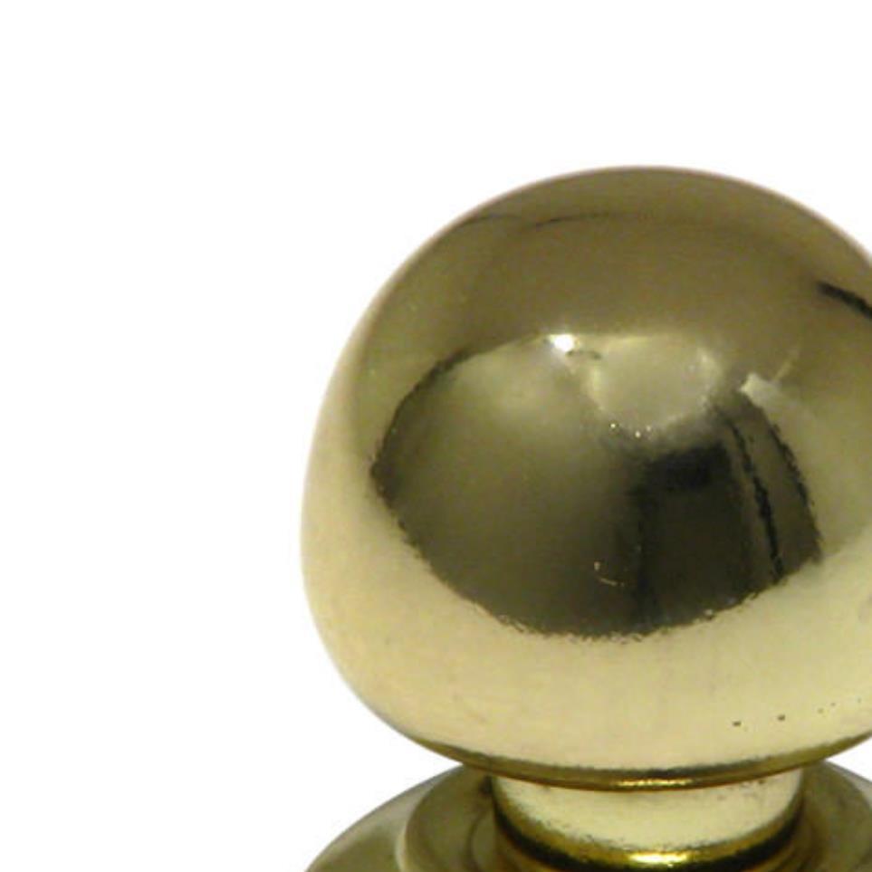 Knob Brass Brass / Gold Knobs