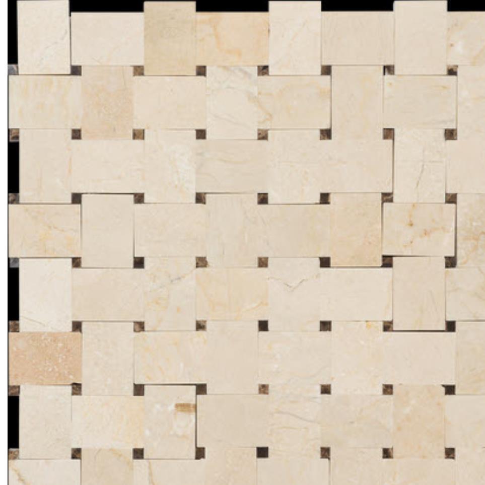 Mosaic Img Bk-103 Beige/Tan Tile