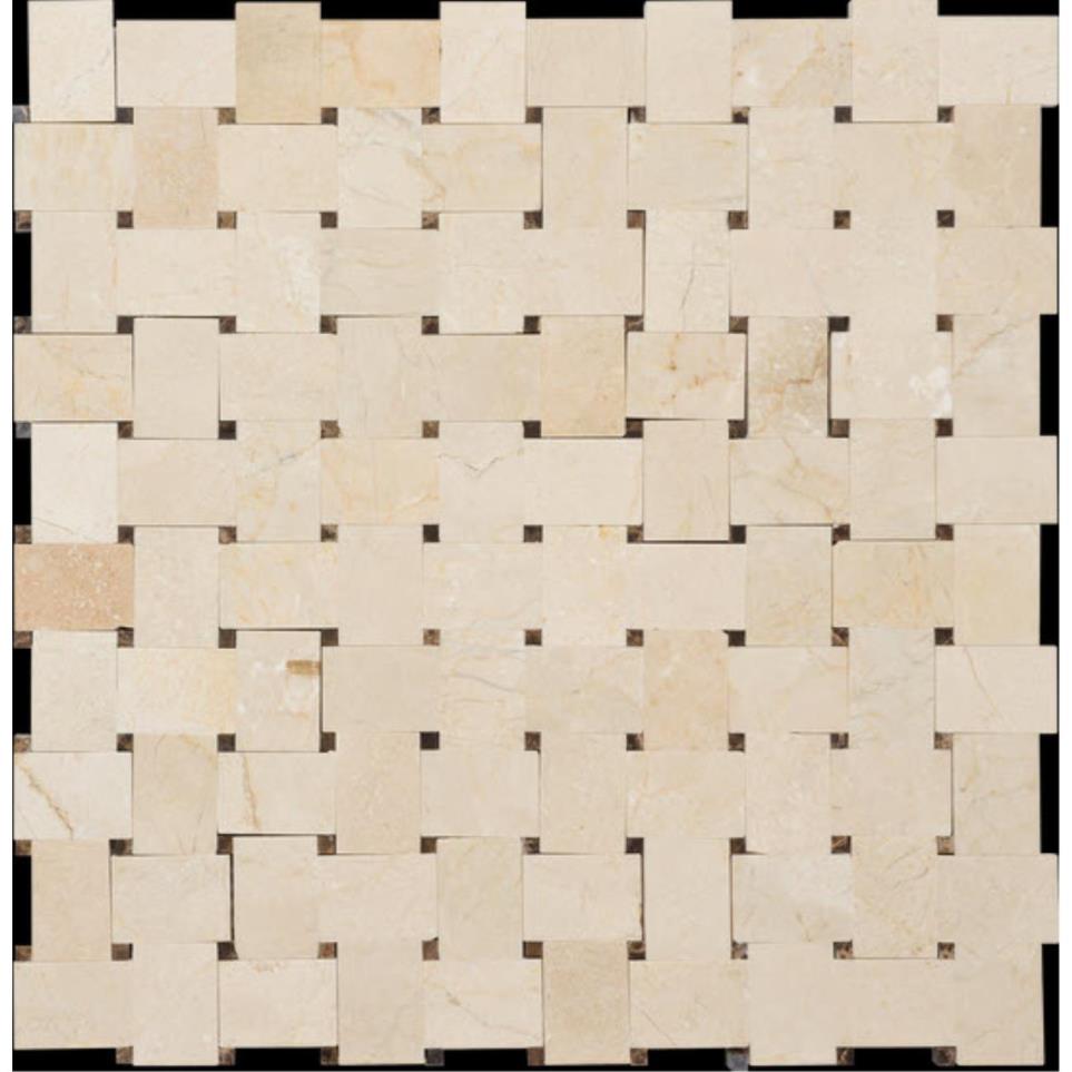 Mosaic Img Bk-103 Beige/Tan Tile