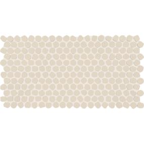 Mosaic Almond Matte Beige/Tan Tile