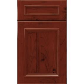 5 Piece Marsala Dark Finish 5 Piece Cabinets