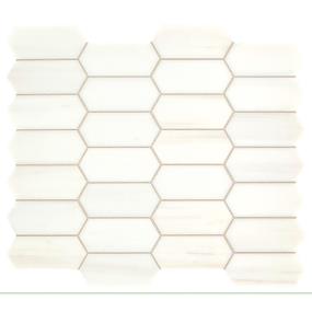 Mosaic Contempo White Honed White Tile