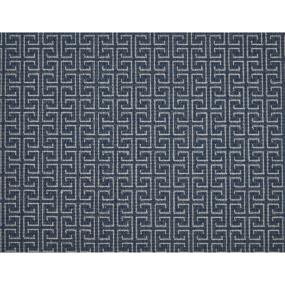 Woven Indigo Blue Carpet