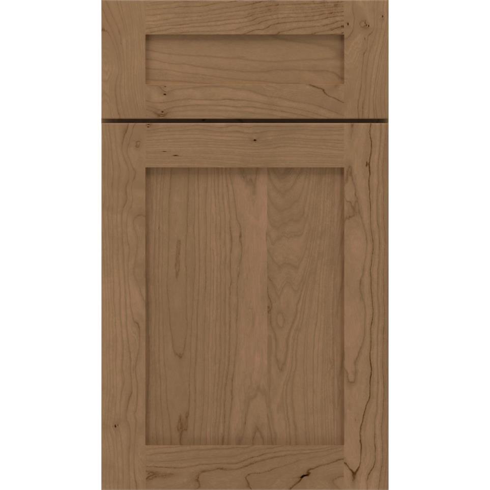 Square Gunny Medium Finish Square Cabinets