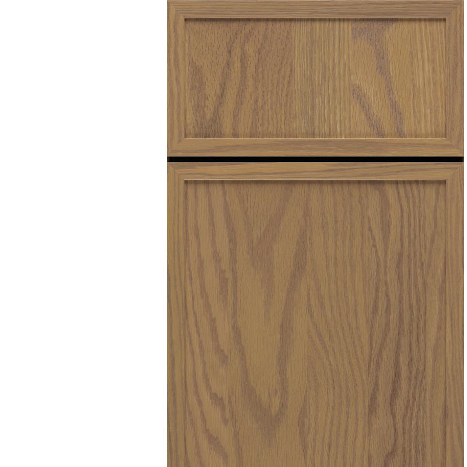 Inset Desert Light Finish Inset Cabinets