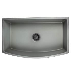 Porcelain Enamel Glaze Grey / Black Sinks