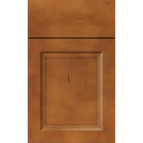 Square Cattail Medium Finish Square Cabinets