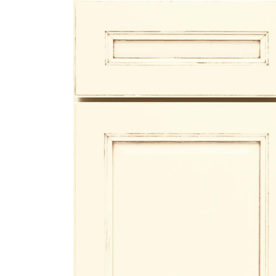 5 Piece Coconut Toasted Almond Glaze - Paint 5 Piece Cabinets