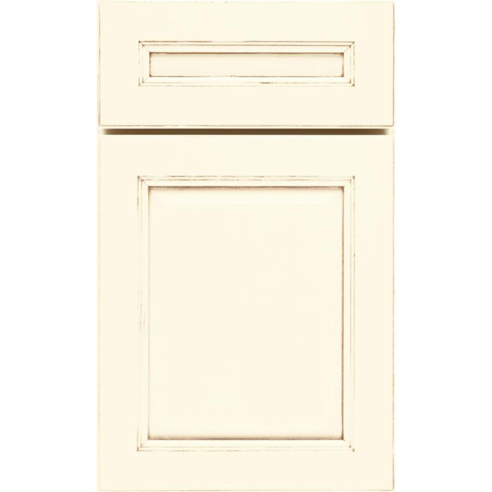 5 Piece Coconut Toasted Almond Glaze - Paint 5 Piece Cabinets