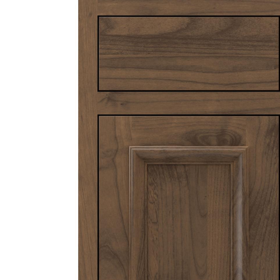 Square Kindling Medium Finish Square Cabinets