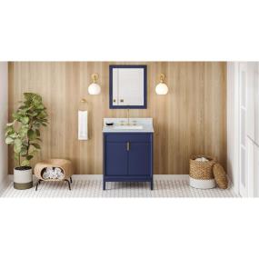 Base with Sink Top Hale Blue Blue / Purple Vanities