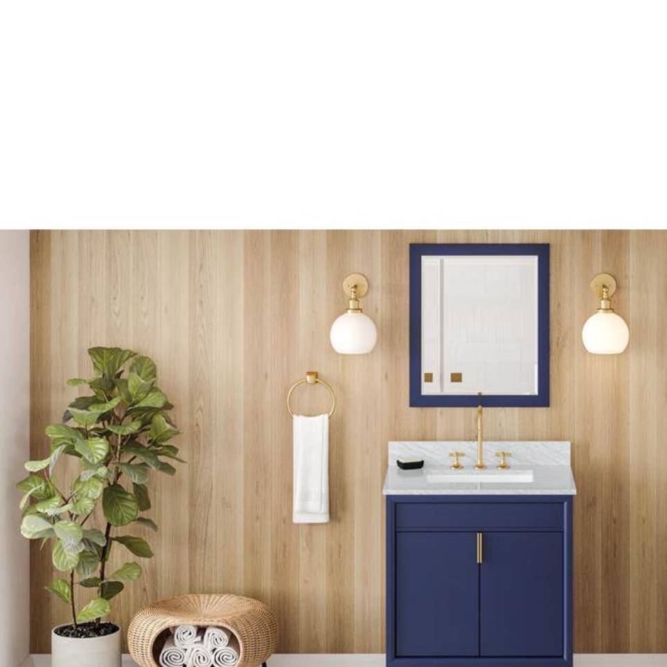 Base with Sink Top Hale Blue Blue / Purple Vanities