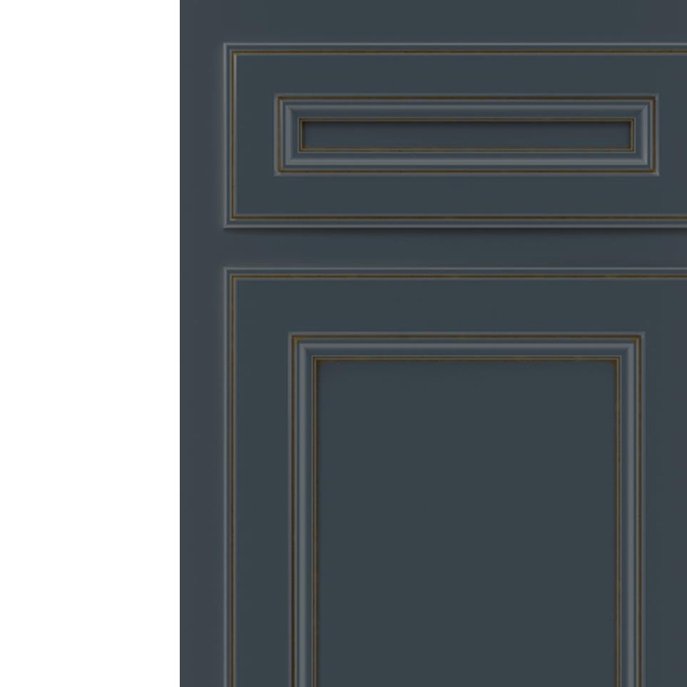 5 Piece Maritime Amaretto Creme Glaze - Paint 5 Piece Cabinets