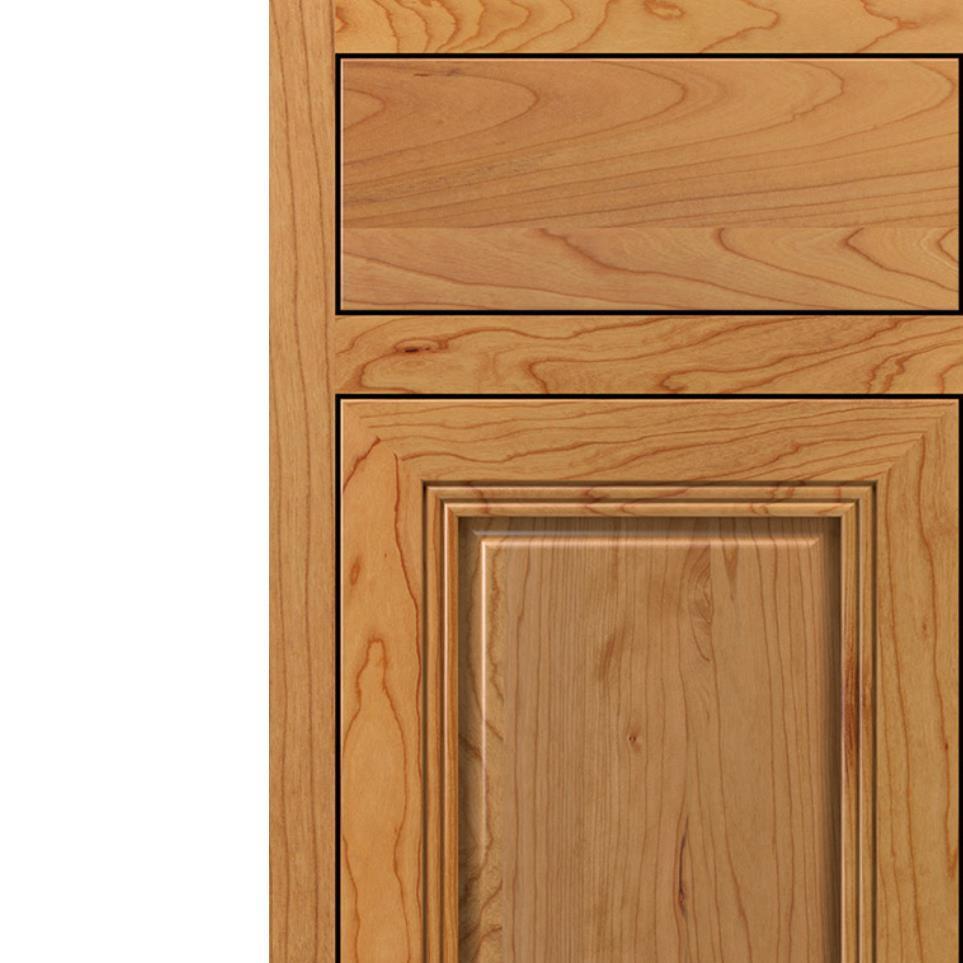 Inset Natural Light Finish Inset Cabinets