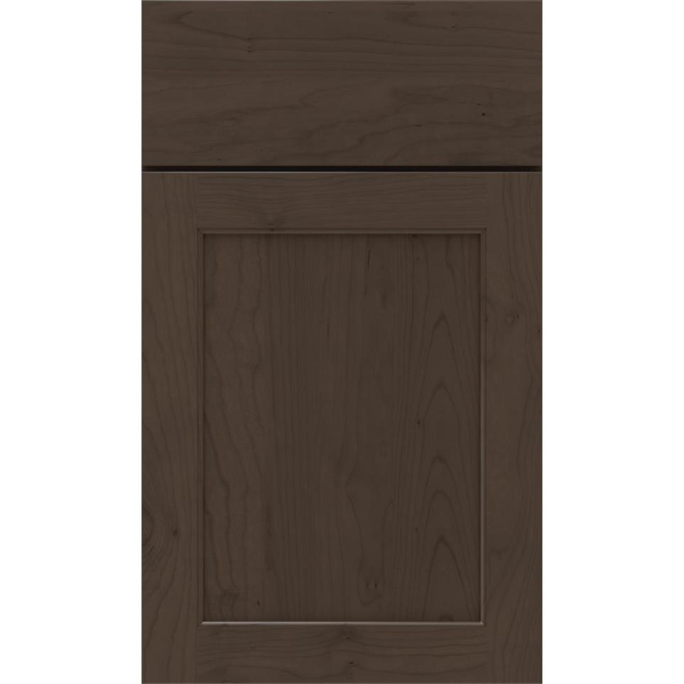 Square Boulder Dark Finish Square Cabinets