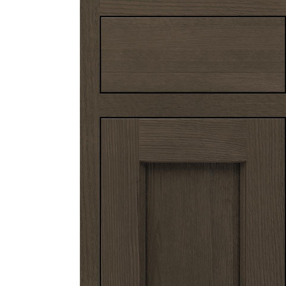 Inset Boulder Dark Finish Inset Cabinets