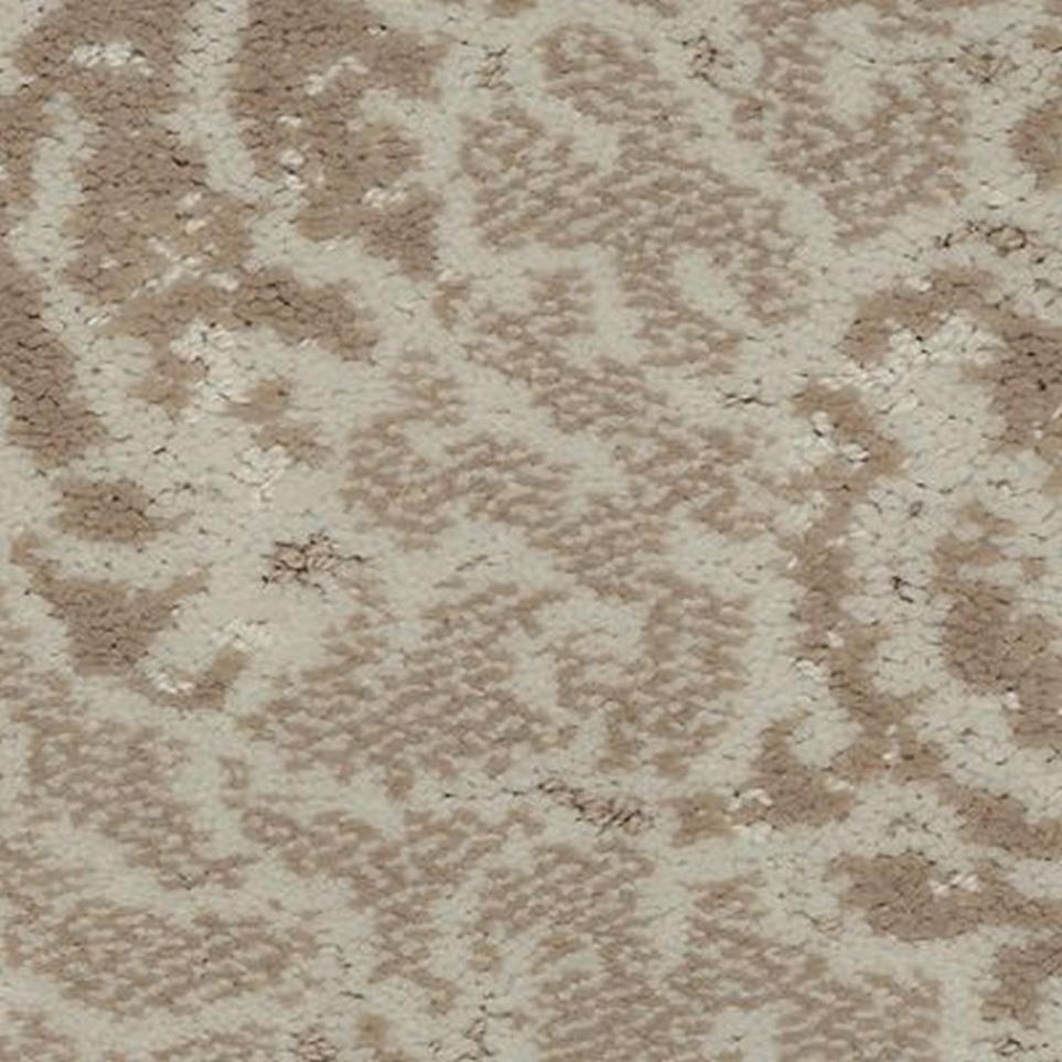 Pattern Old Silk Brown Carpet