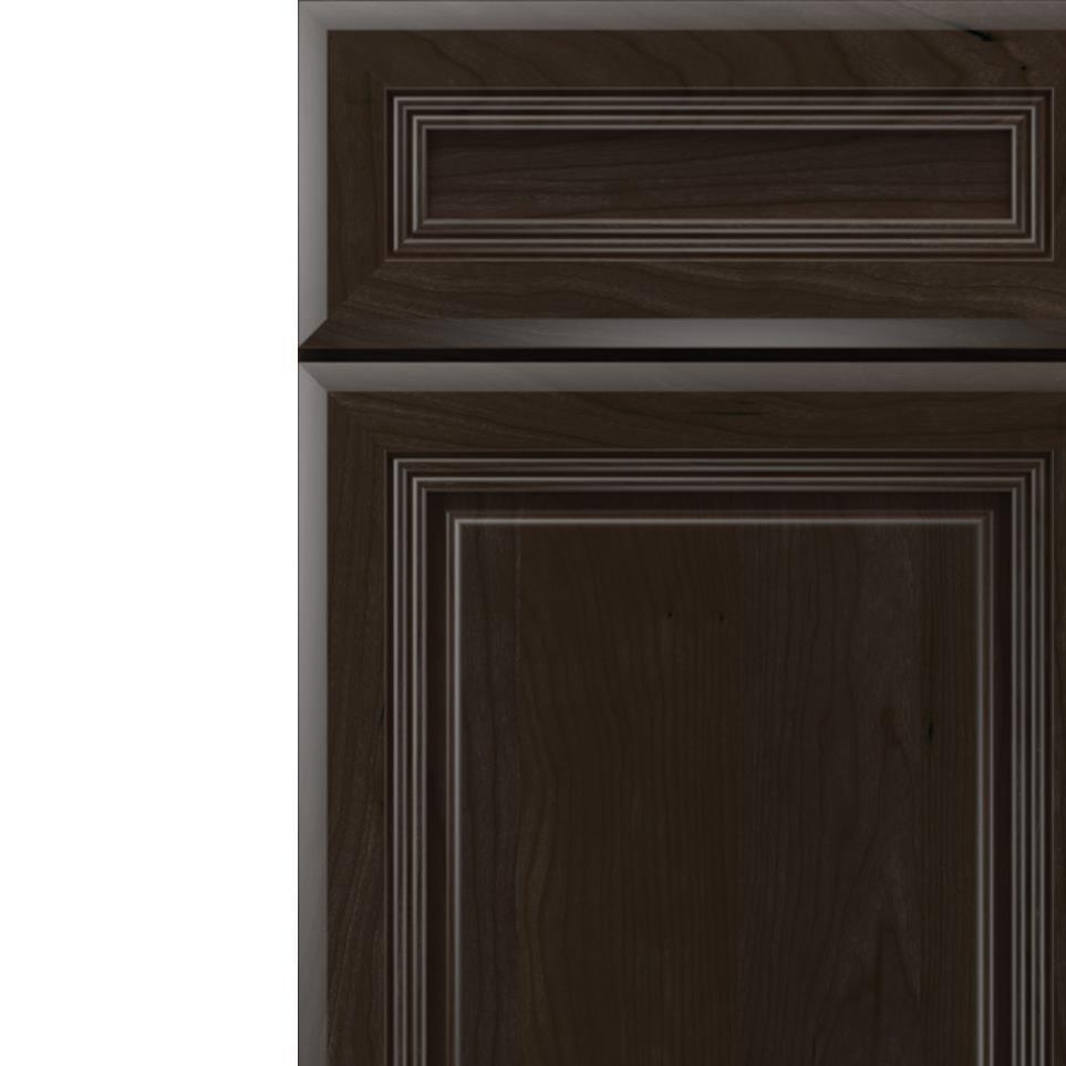 5 Piece Stout Dark Finish 5 Piece Cabinets