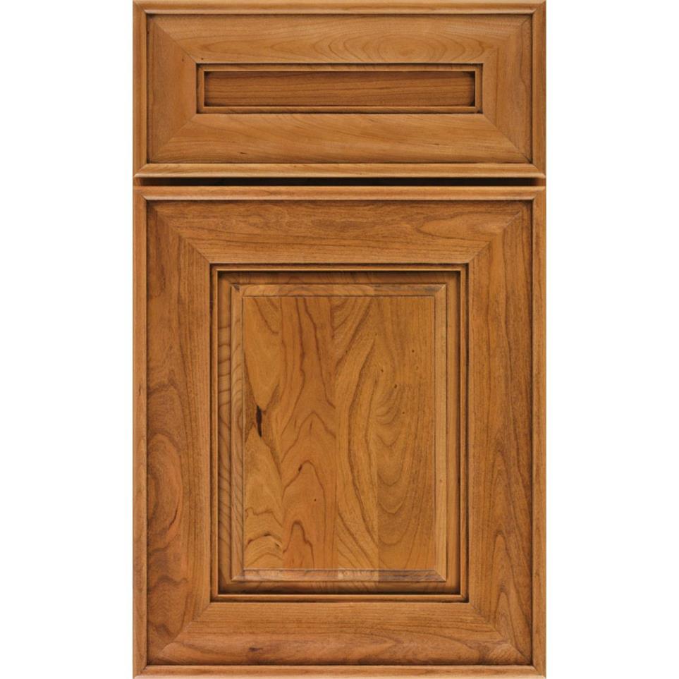 Square Palomino Medium Finish Square Cabinets