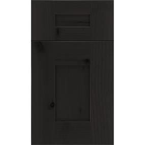 Square Charcoal Dark Finish Square Cabinets
