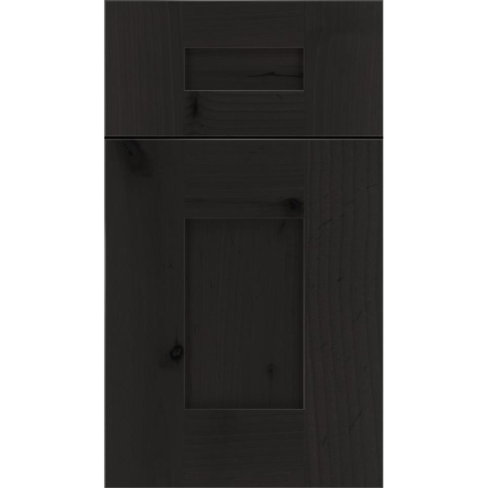 Square Charcoal Dark Finish Square Cabinets