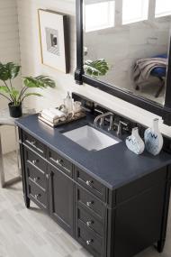 Base with Sink Top Black Onyx Grey / Black Vanities