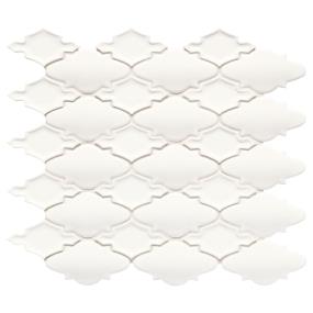 Mosaic White Matte White Tile