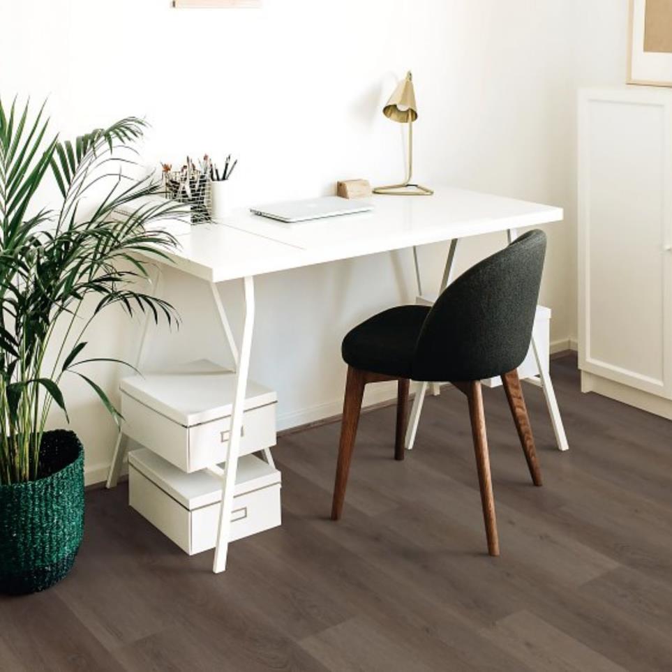 Tile Plank Eastwell  Oak Dark Finish Vinyl