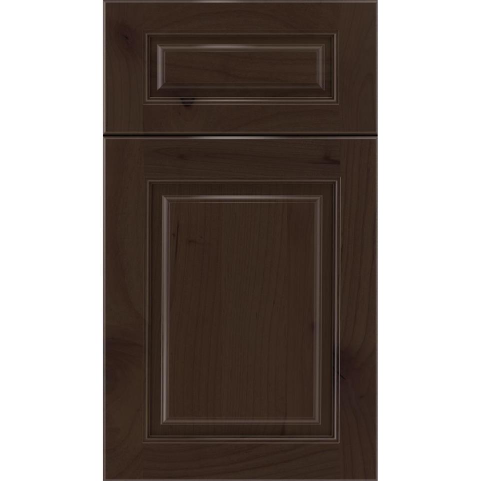 Square Cappuccino Dark Finish Square Cabinets