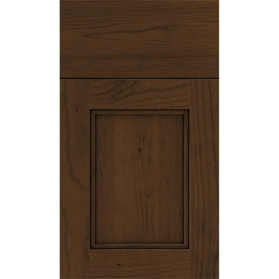 Square Sienna Black Glaze Glaze - Stain Square Cabinets