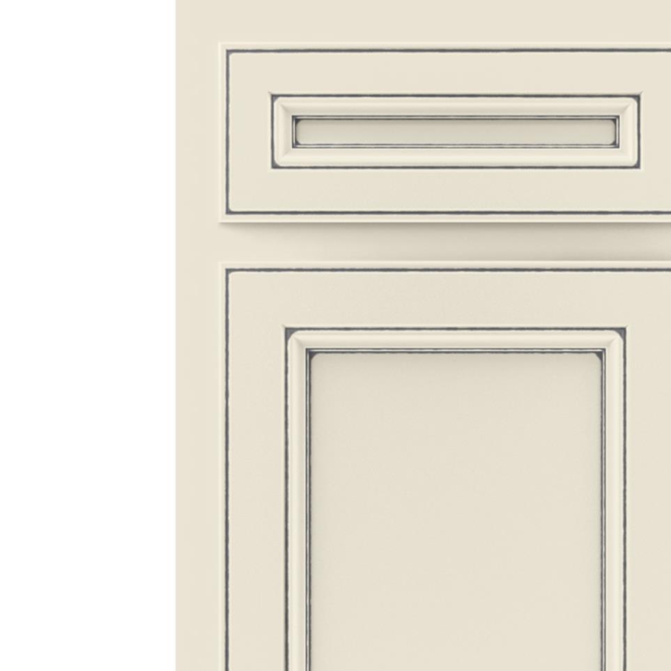 5 Piece Coconut Grey Stone Glaze - Paint 5 Piece Cabinets