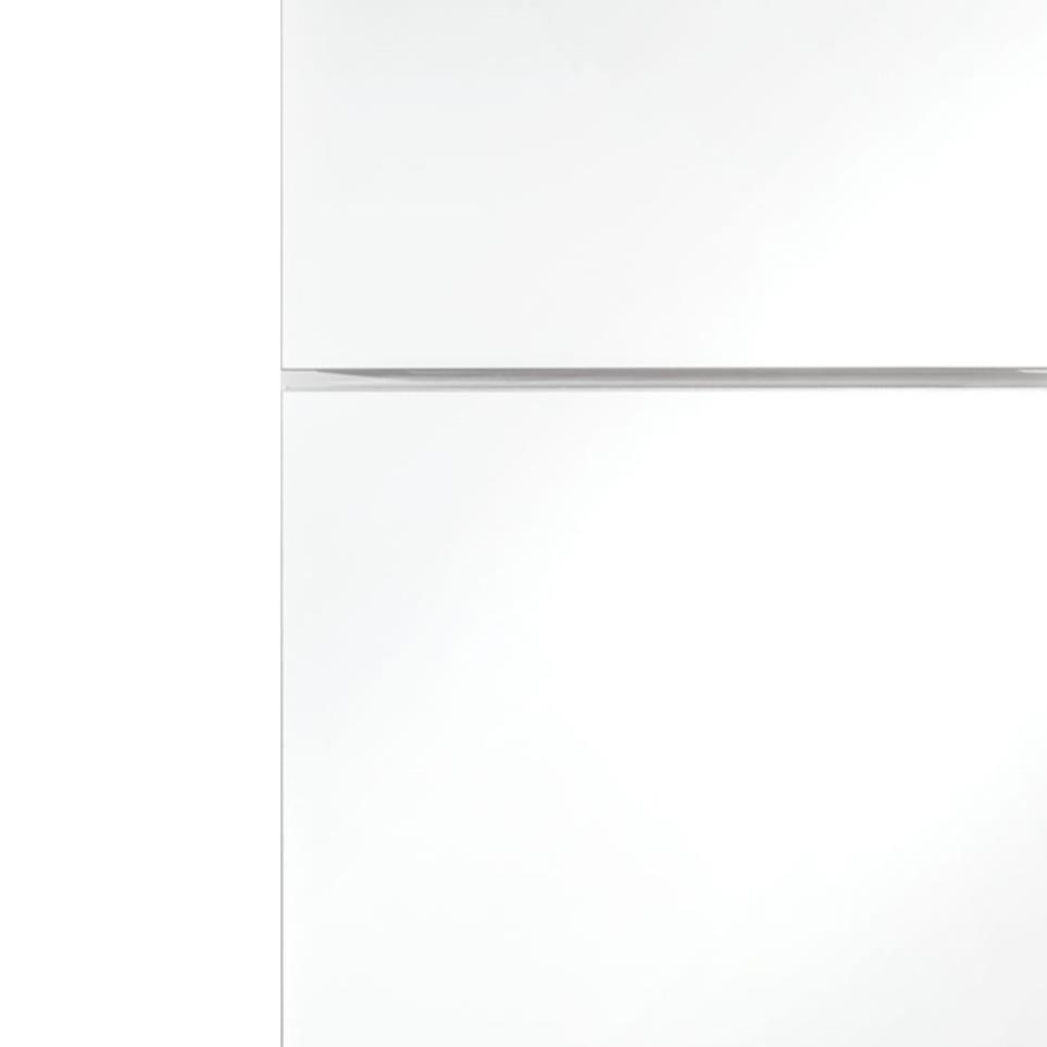 Slab High Gloss White Paint - White Slab Cabinets