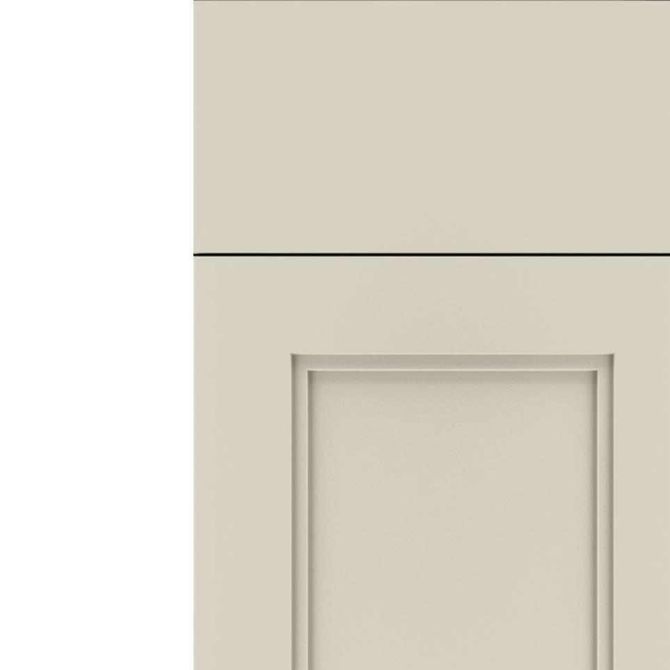 Square Drizzle Paint - White Square Cabinets