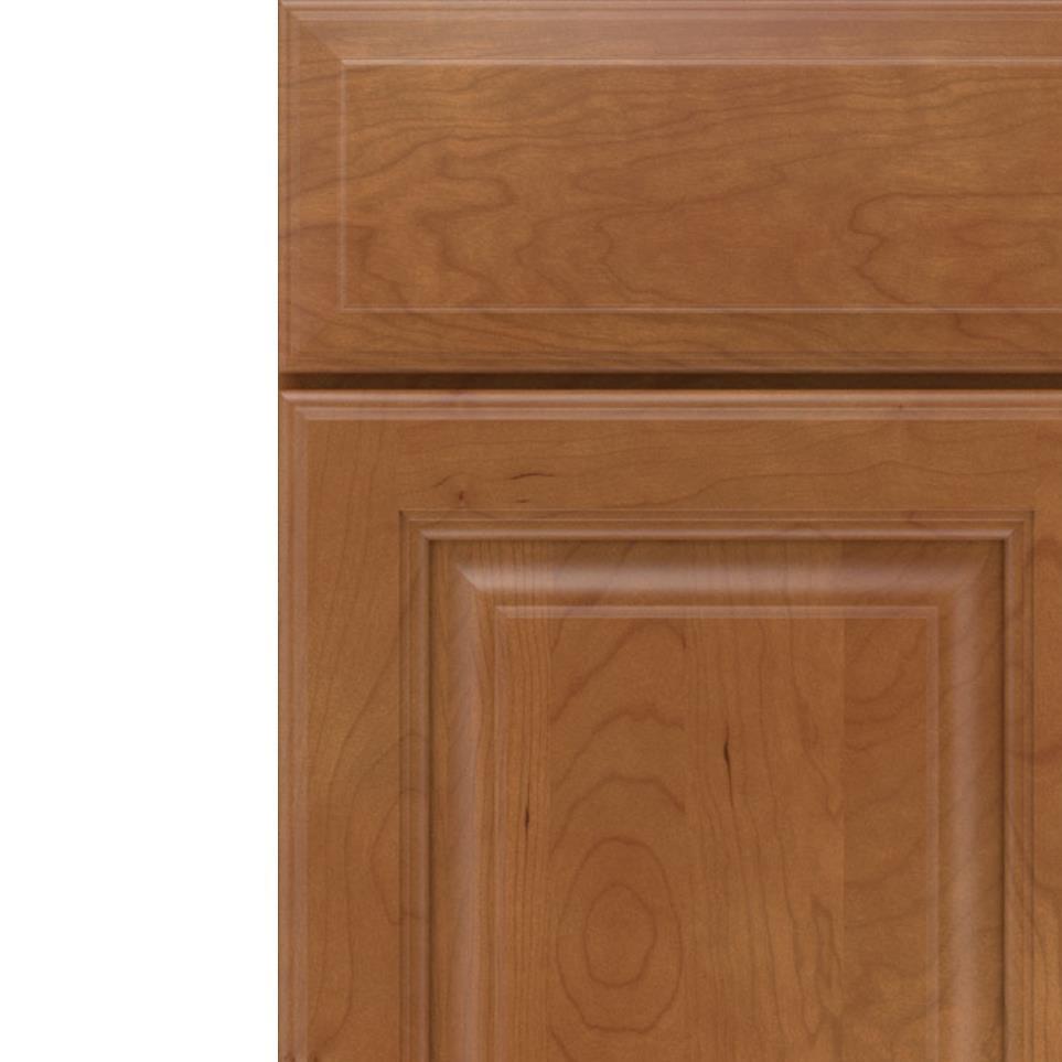 Raised Sahara Light Finish Raised Cabinets