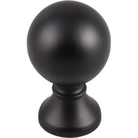 Knob Flat Black Black Knobs