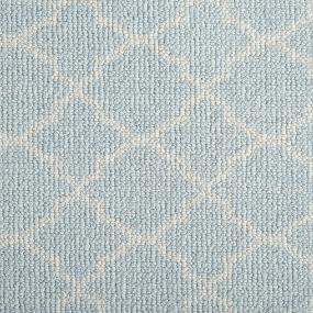 Pattern Soft Blue Blue Carpet