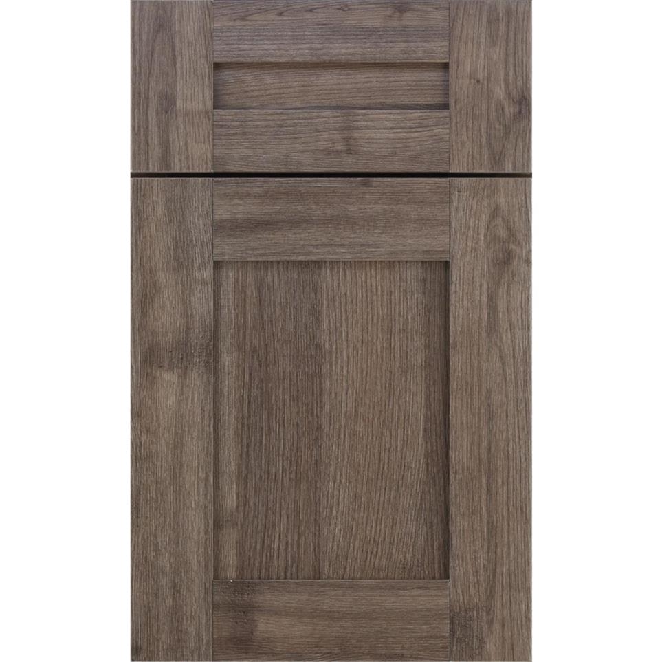 Square Gunstock Medium Finish Square Cabinets