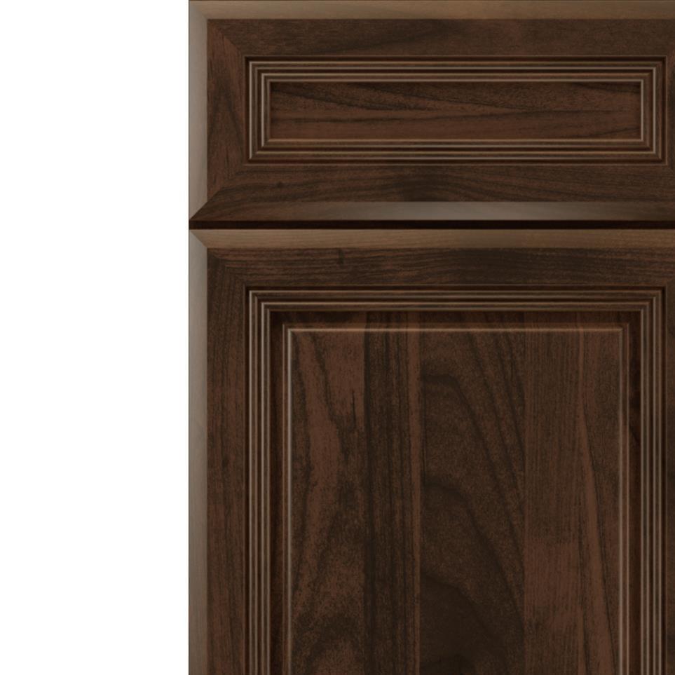 5 Piece Rodeo Dark Finish 5 Piece Cabinets