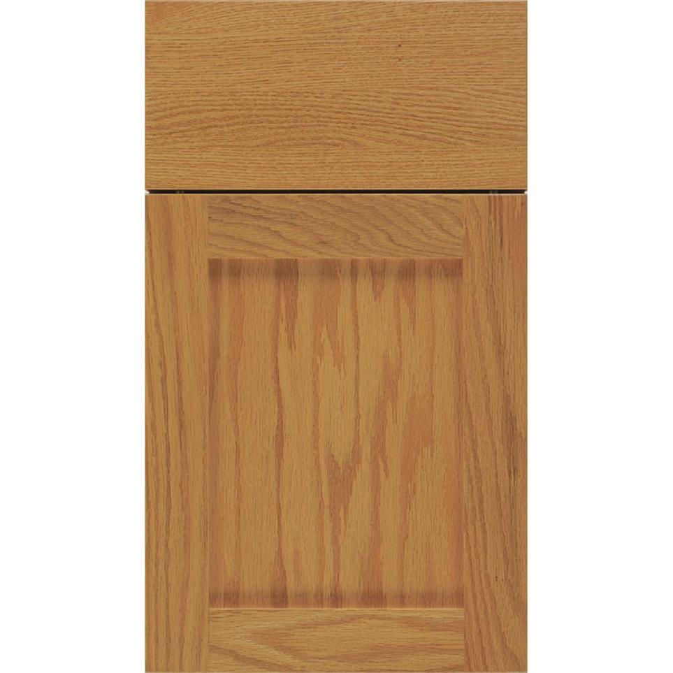 Square Spice Light Finish Square Cabinets