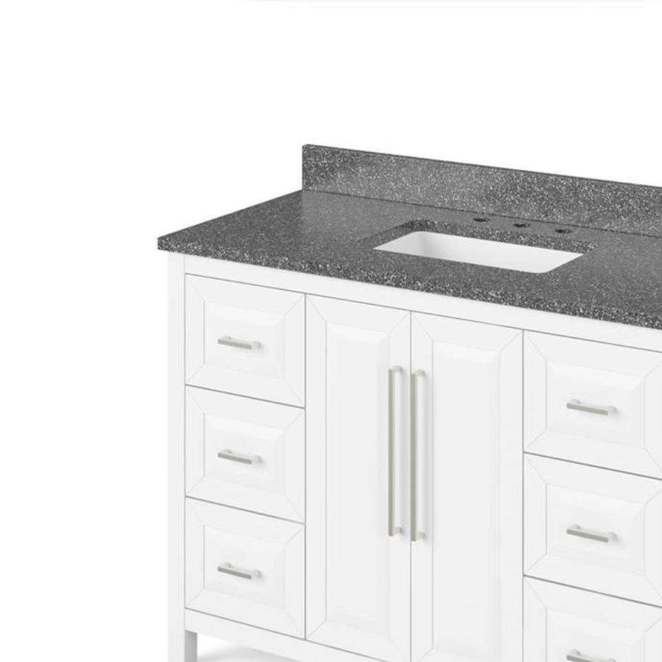 Base with Sink Top White White Vanities