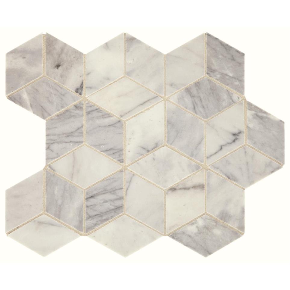 Mosaic Cirrus Storm Honed Gray Tile