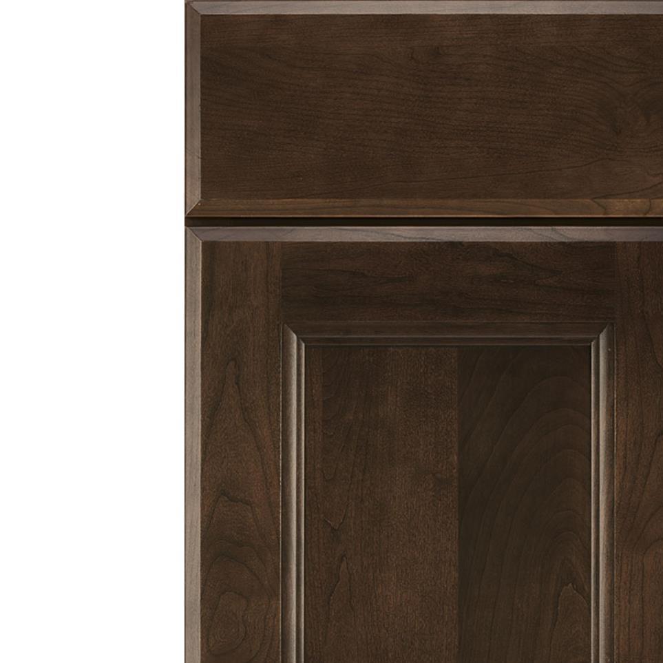 Square Bombay Dark Finish Square Cabinets