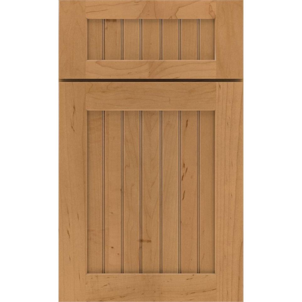 5 Piece Palomino Medium Finish 5 Piece Cabinets