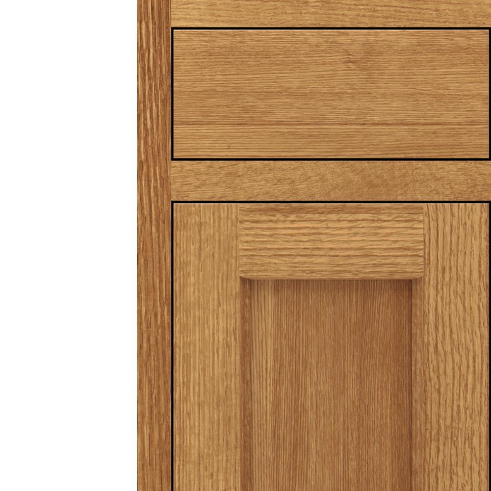 Inset Sandpiper Light Finish Inset Cabinets