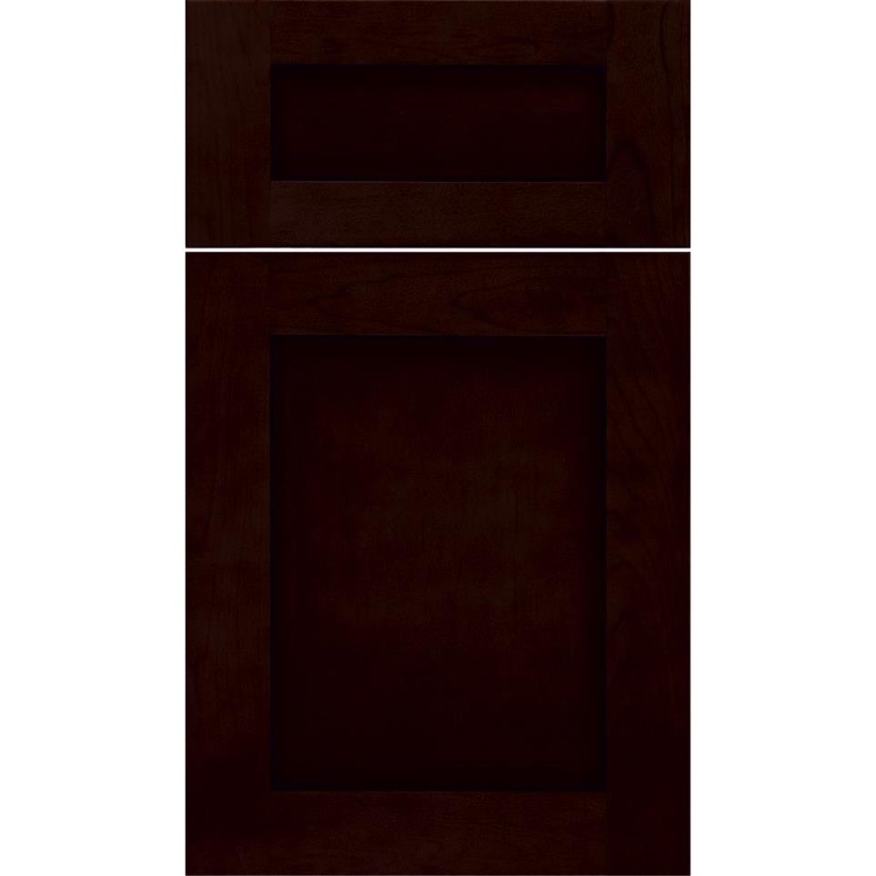 Square Espresso Dark Finish Square Cabinets