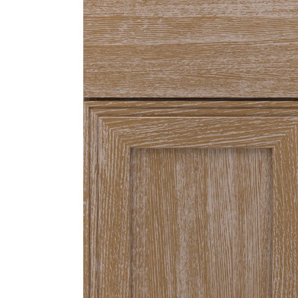 Square Gunny Fresco Medium Finish Square Cabinets