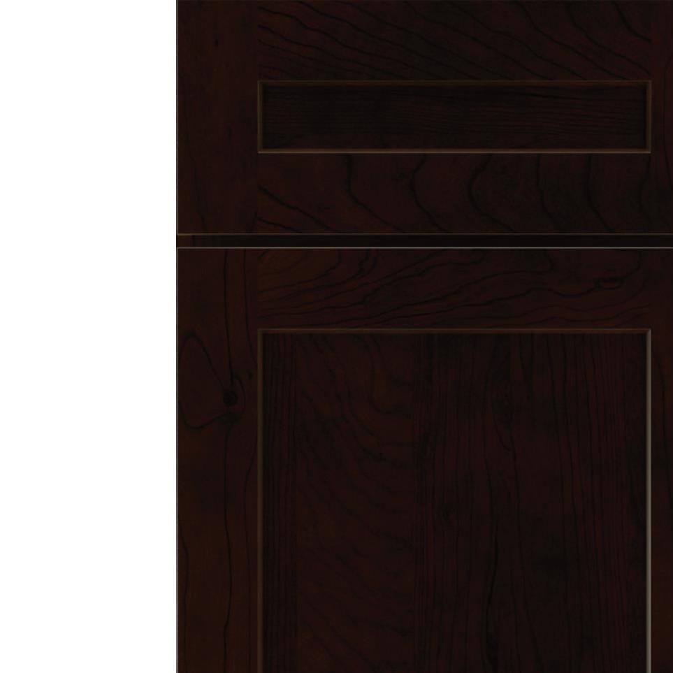 5 Piece Chocolate Dark Finish 5 Piece Cabinets