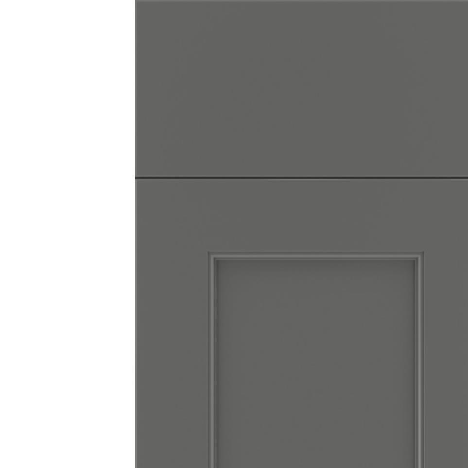 Square Cloudburst Paint - Grey Square Cabinets