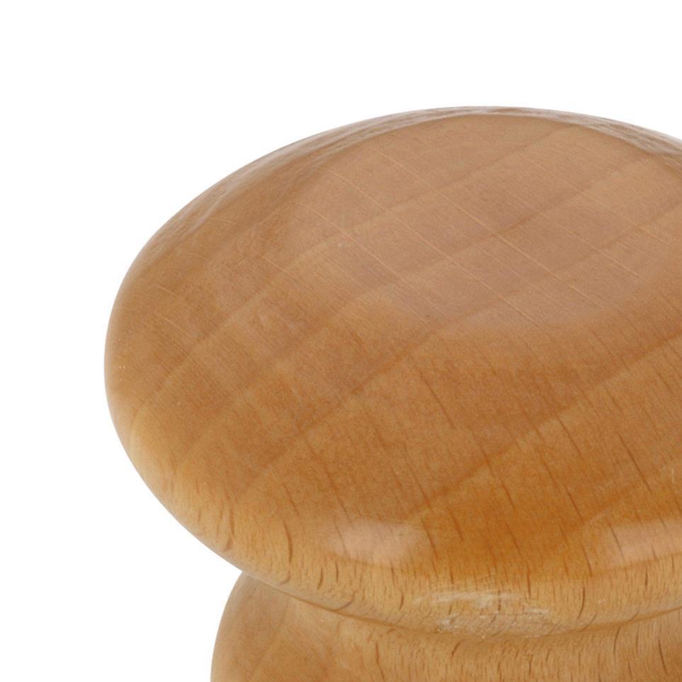 Knob Natural Maple Light Finish Knobs